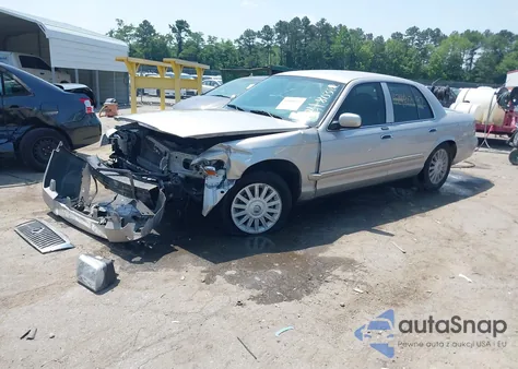 2008 Mercury Grand Marquis Ls from USA, damaged, VIN 2MEFM75V38X661495